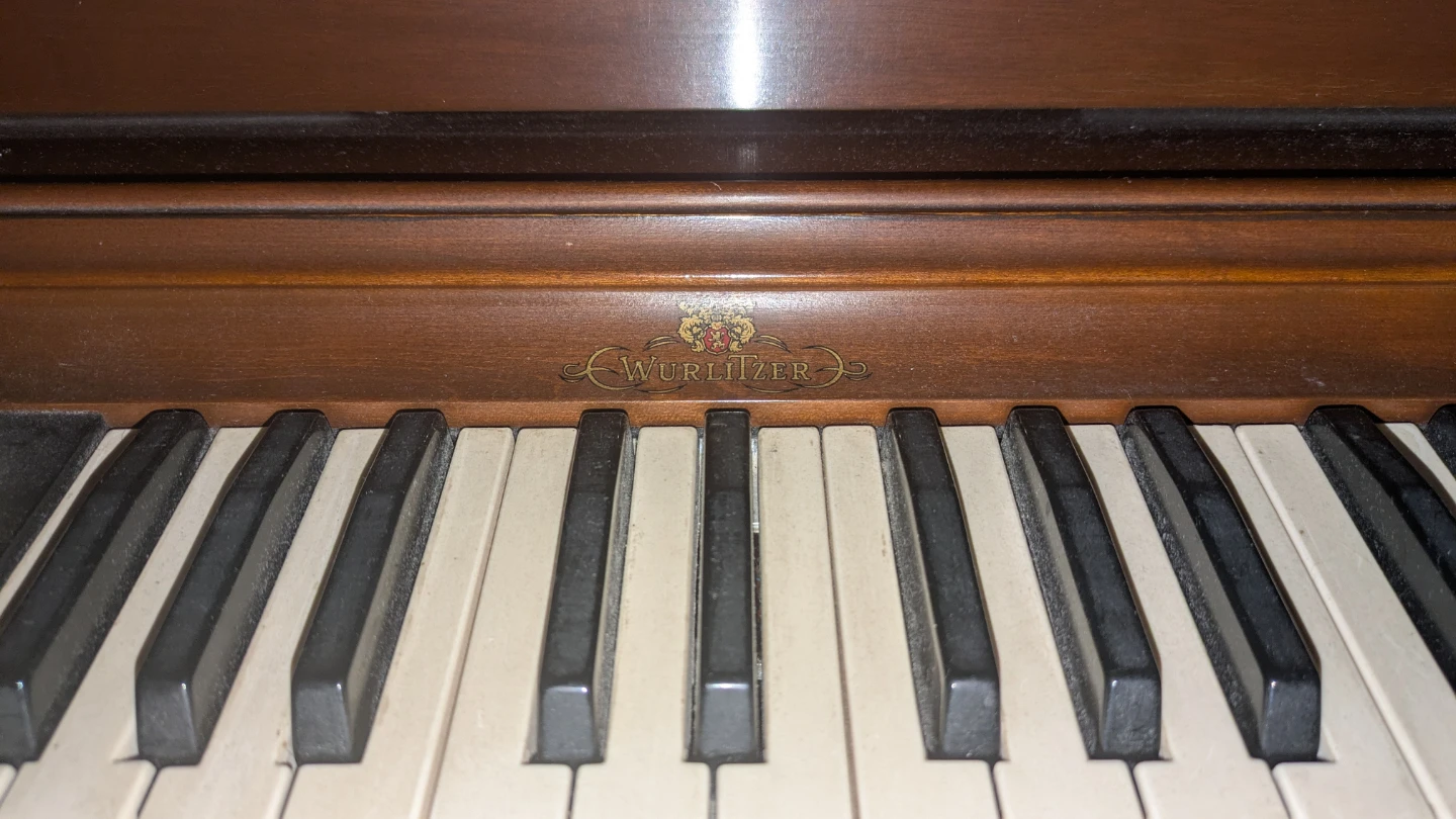 Wurlitzer Console Organ with Bench - photo 4