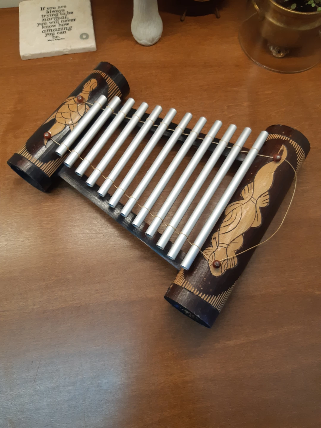 Handmade Bamboo Xylophone - photo 3