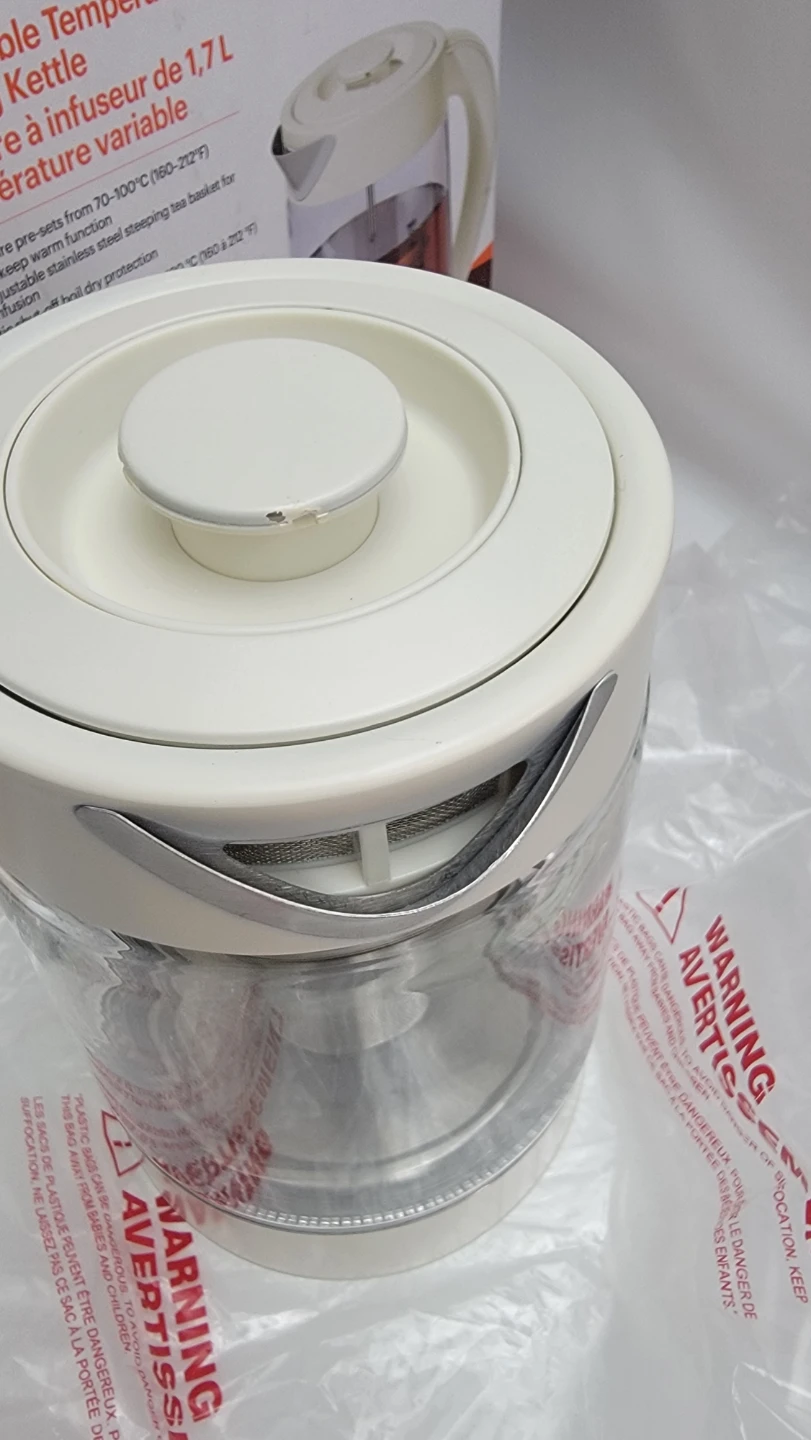 Vida Paderno 1.7L Variable Temp Electric Tea Kettle w Infuser - photo 5
