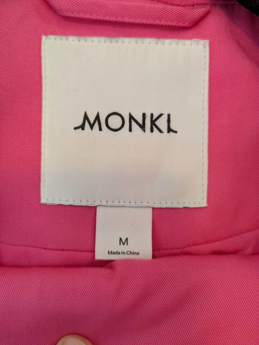 Monki Pink Blazer and Wide pants Set- Size M - photo 3