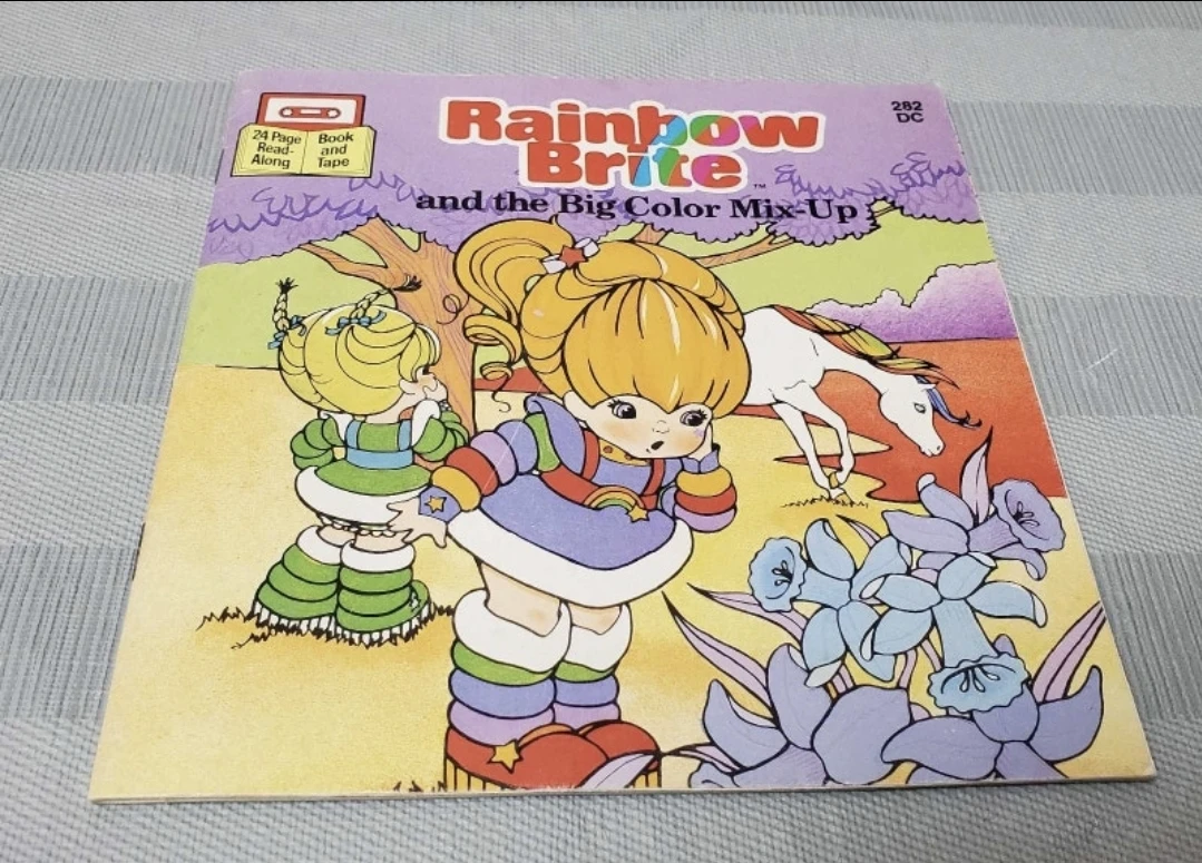 1984 Rainbow Brite read along cassette *book only*
