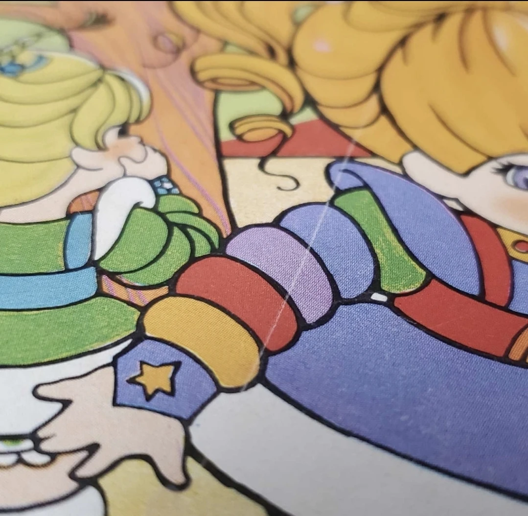 1984 Rainbow Brite read along cassette *book only* - photo 2