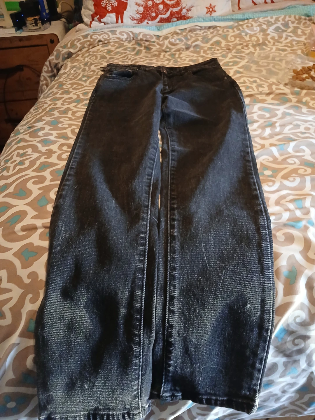 Cavalli Class High Rise Straight Leg Jeans - Size 26 - photo 3