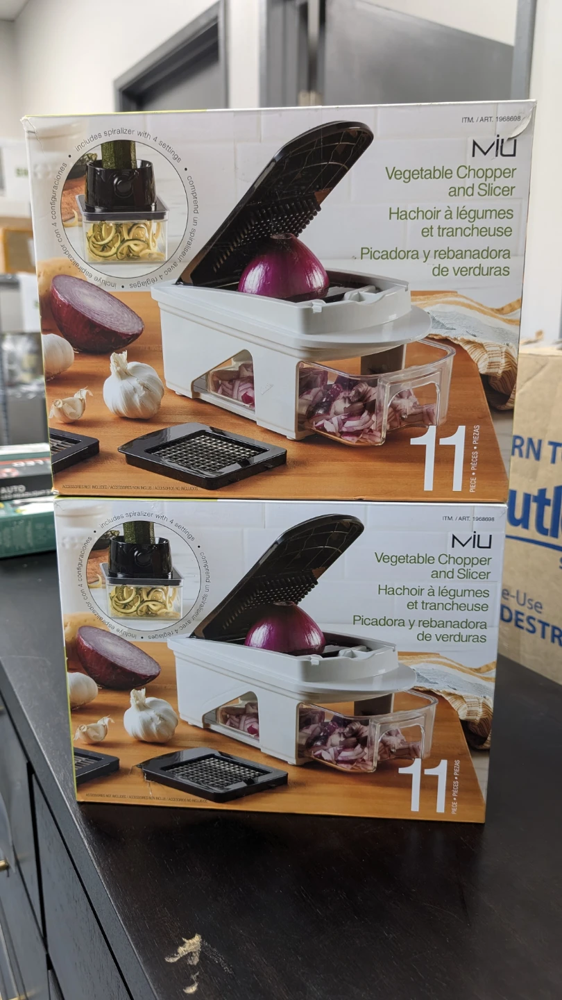 MIU Vegetable Chopper and Slicer (2 BOX)