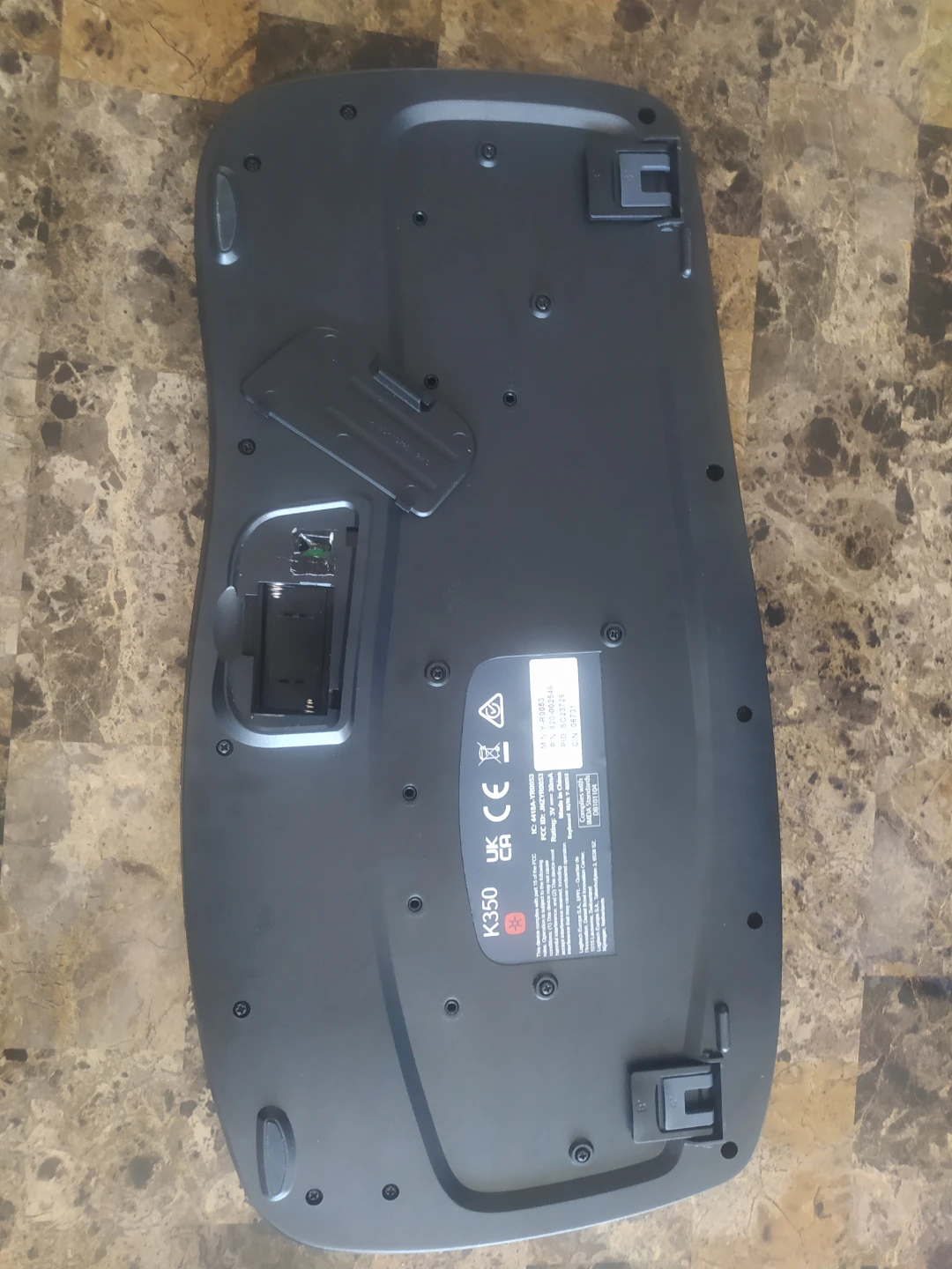 Logitech K350 Wireless Ergonomic Keyboard - photo 2