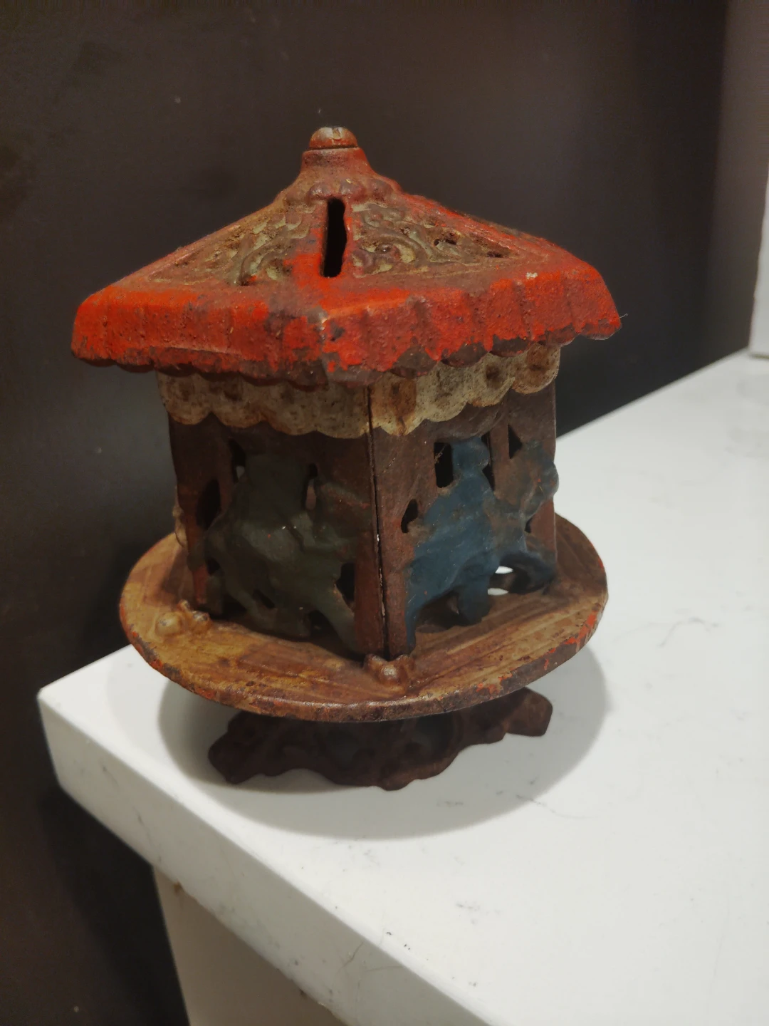 Vintage Cast Iron Mechanical Bank