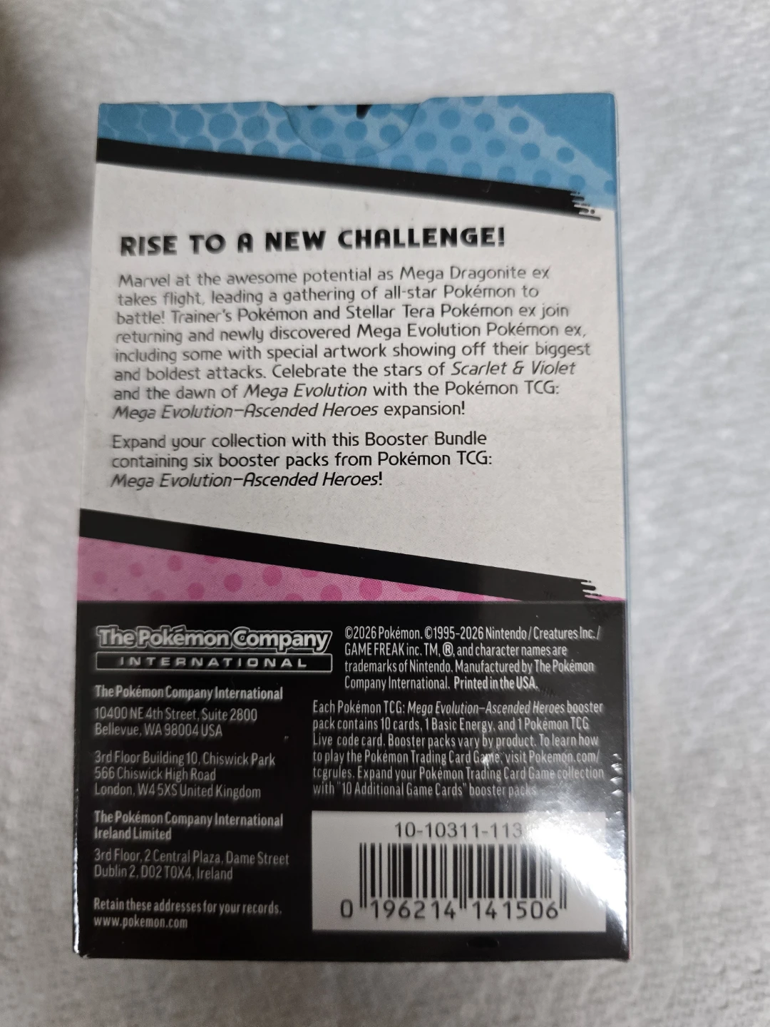 Pokemon TCG Mega Evolution Ascended Heroes Booster Bundle - photo 2