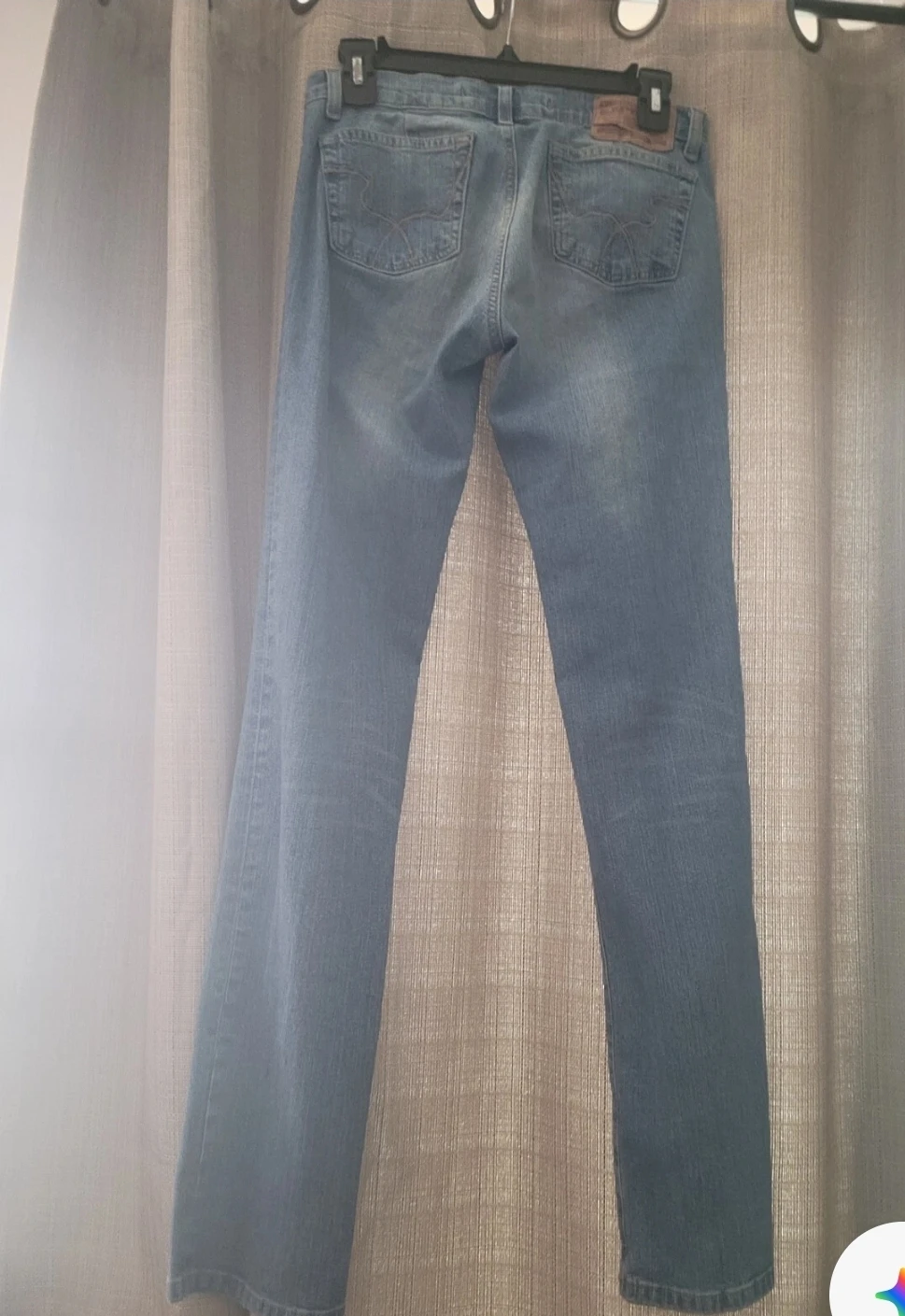 Express Jeans Women's Denim slim fit Blue Jeans - photo 2
