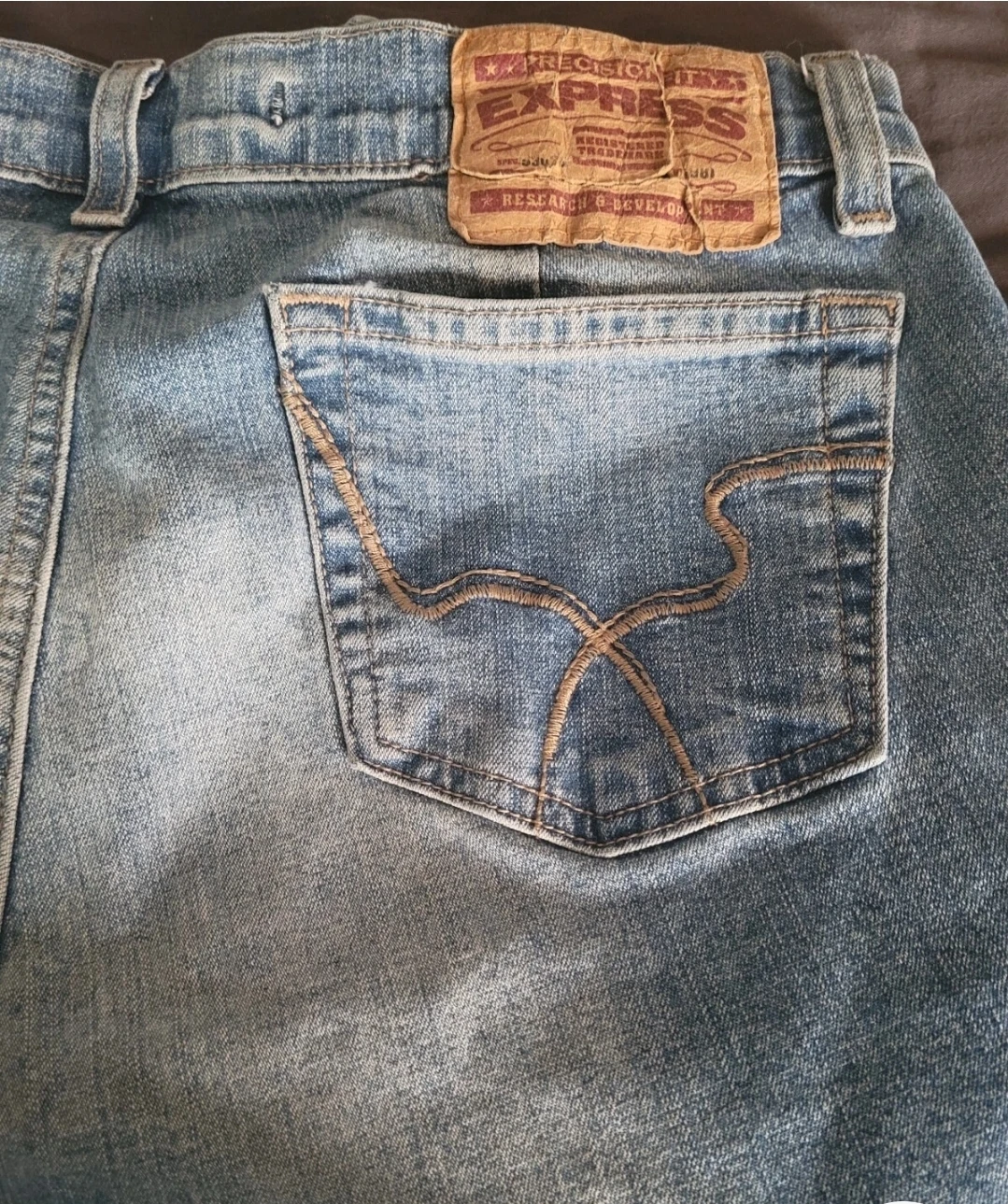 Express Jeans Women's Denim slim fit Blue Jeans - photo 3