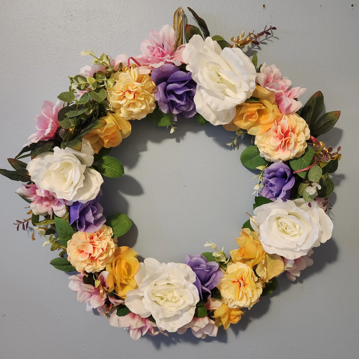 Artificial Floral Wreath for your Front Door - photo 5