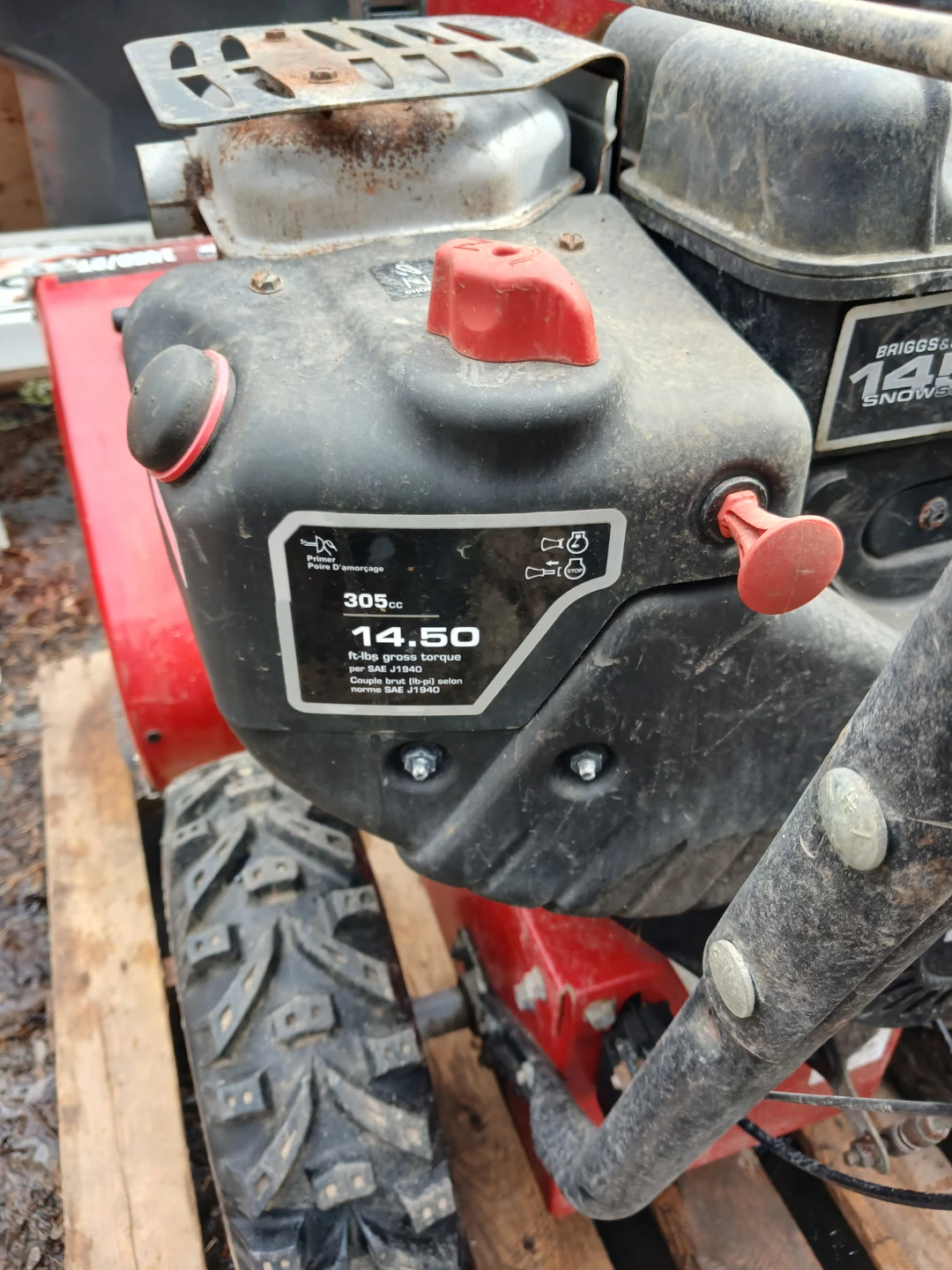 Craftsman 14.50 Snow Blower - photo 2