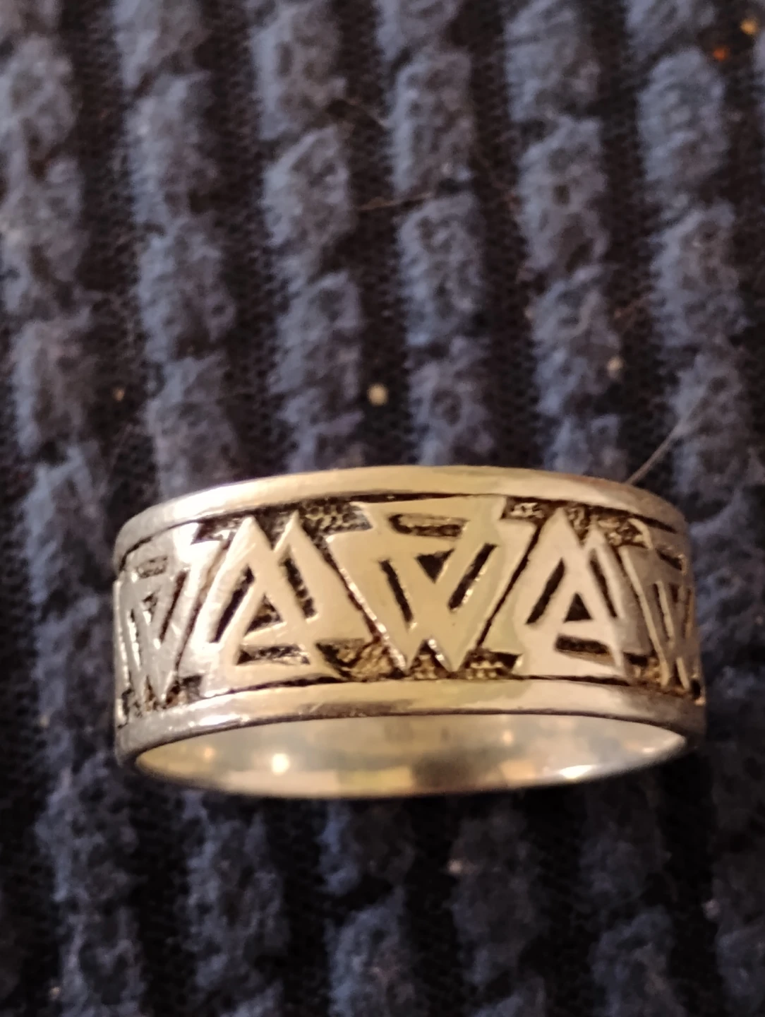 Men's ring Silver - photo 2