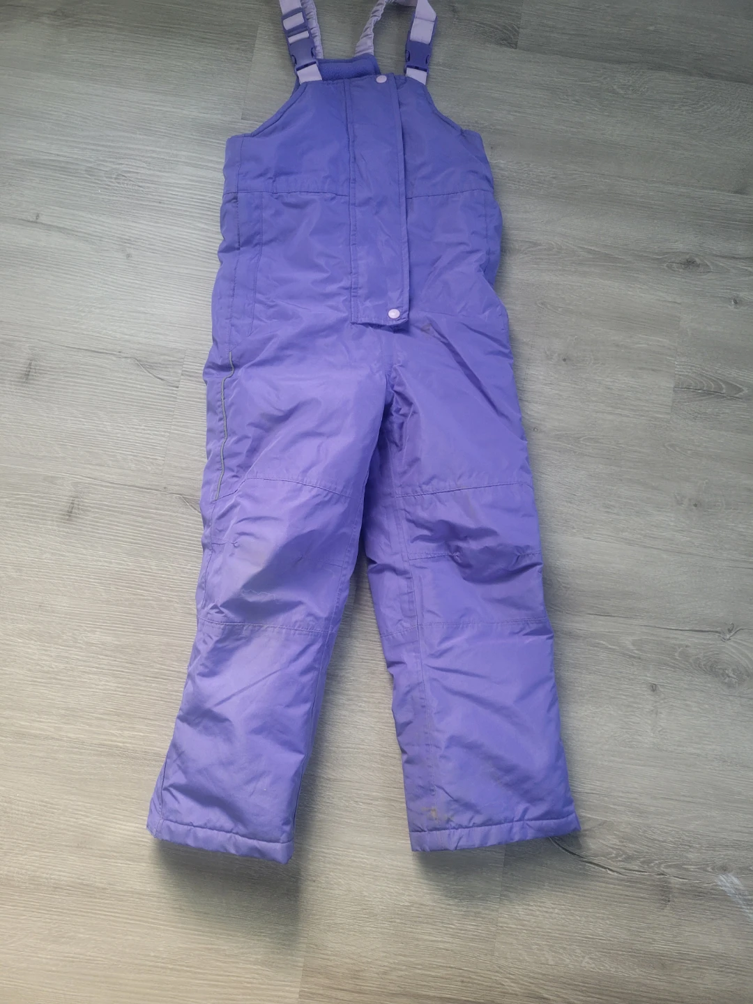 Lily & Dan Purple Snow Bibs Size S