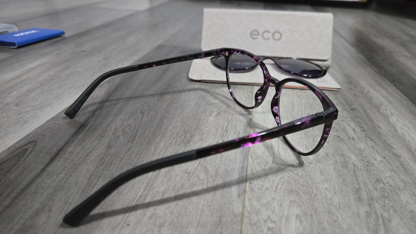 ECO Eyeglasses with Magnetic Sunglasses Clip-On - photo 4