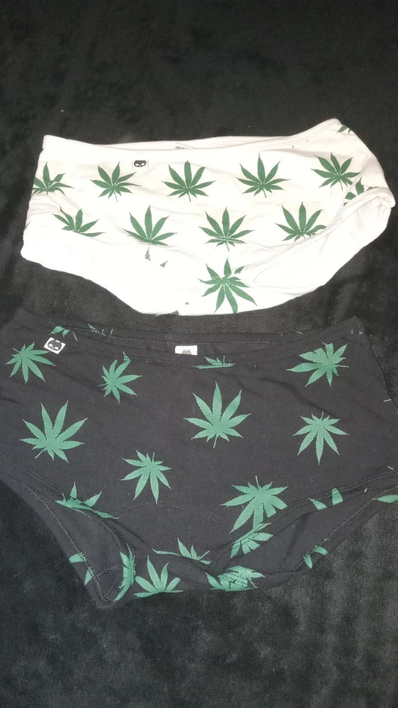 Pair of Weed Pattern Underwear