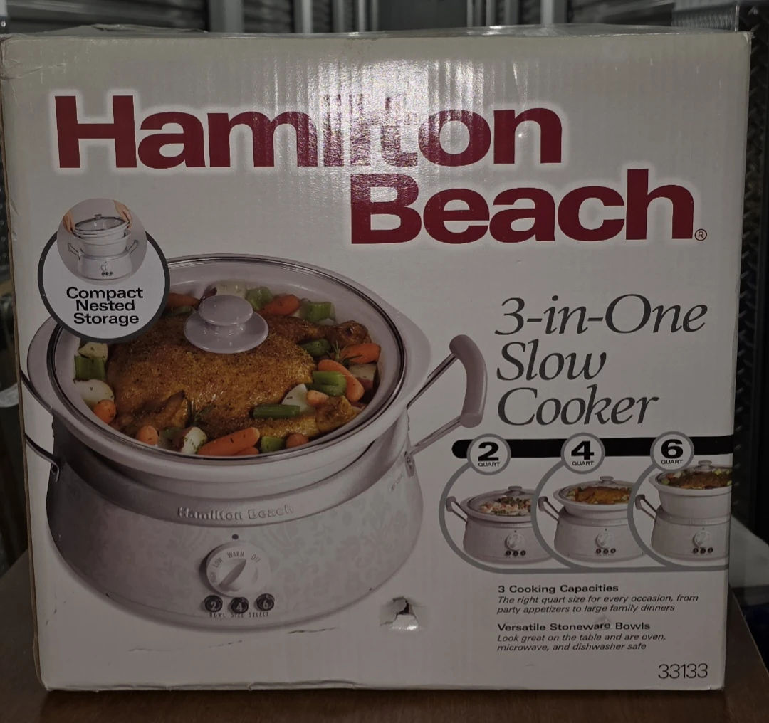 Hamilton Beach 3-in-One Slow Cooker