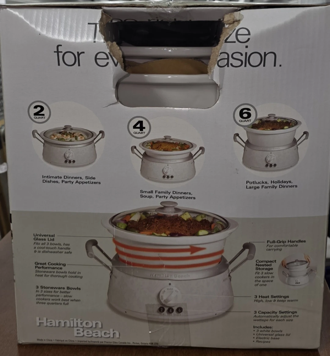 Hamilton Beach 3-in-One Slow Cooker - photo 2