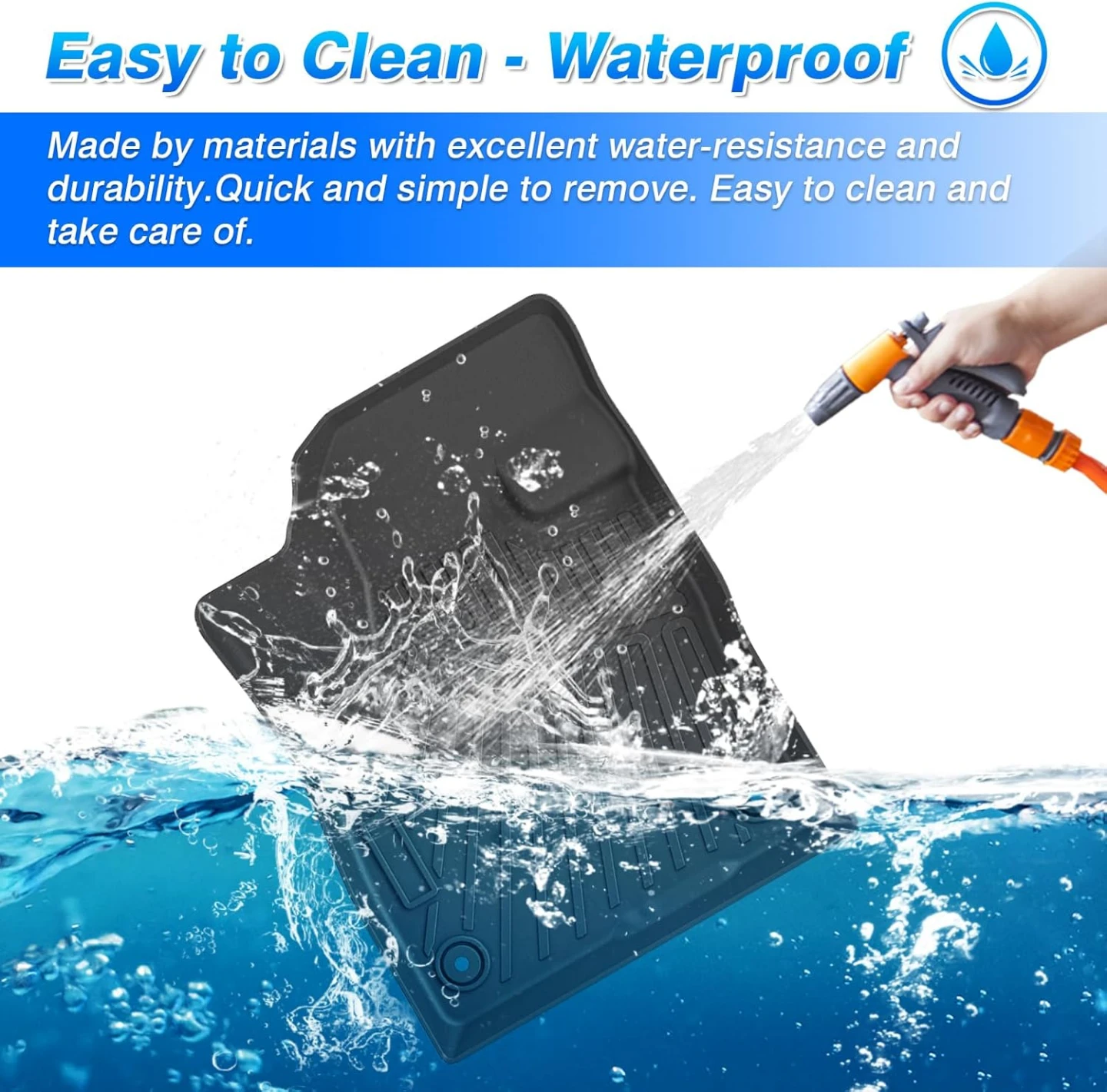 3D Floor Rubber Liners for Lincoln Nautilus 2024+