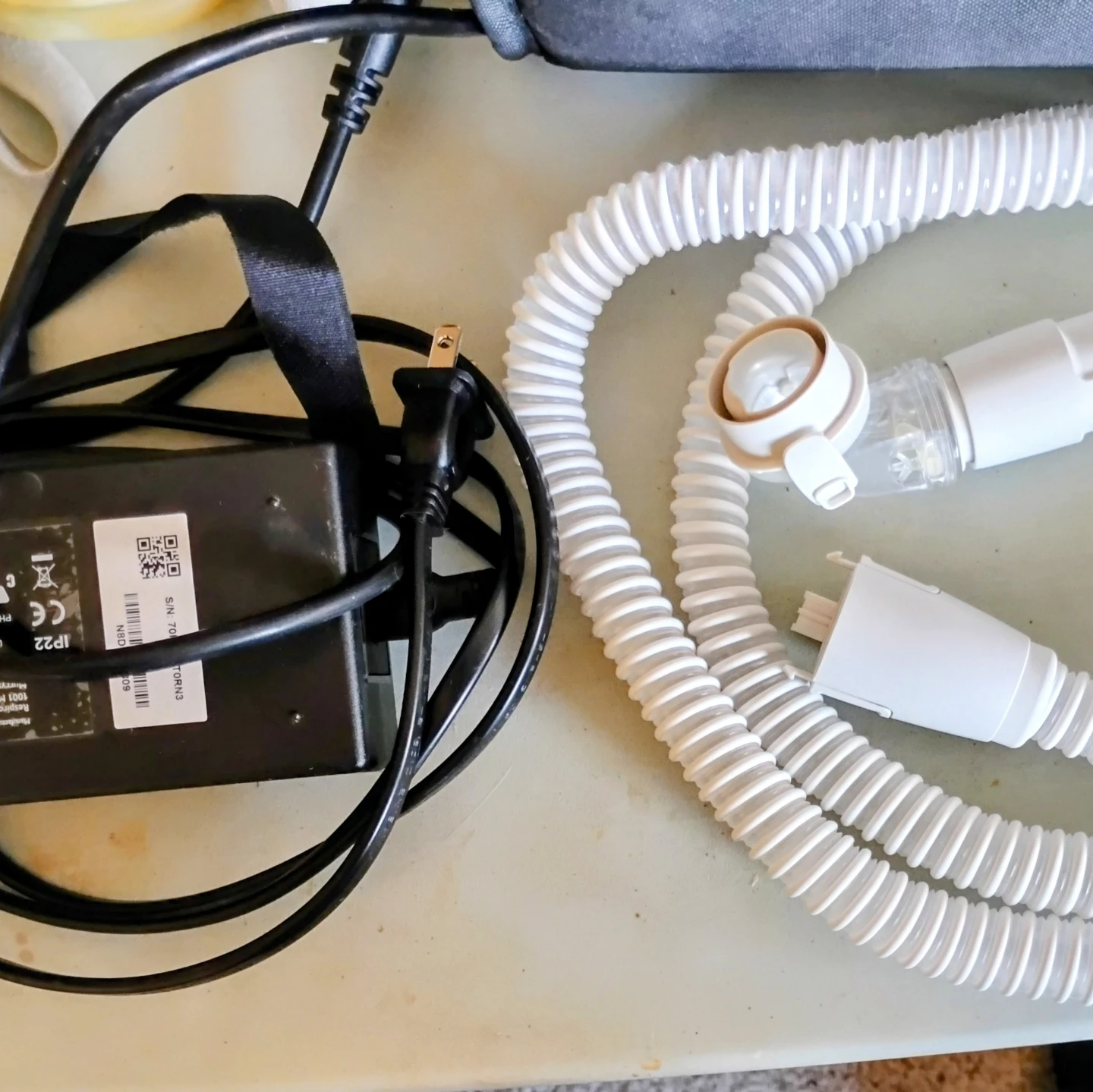 ResMed CPAP Tubing and Power Supply