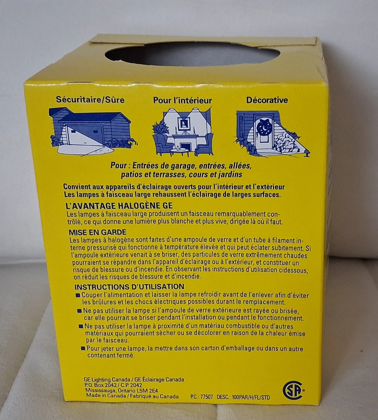 2 GE Standard Halogen Floodlight Bulb (100W) - photo 3