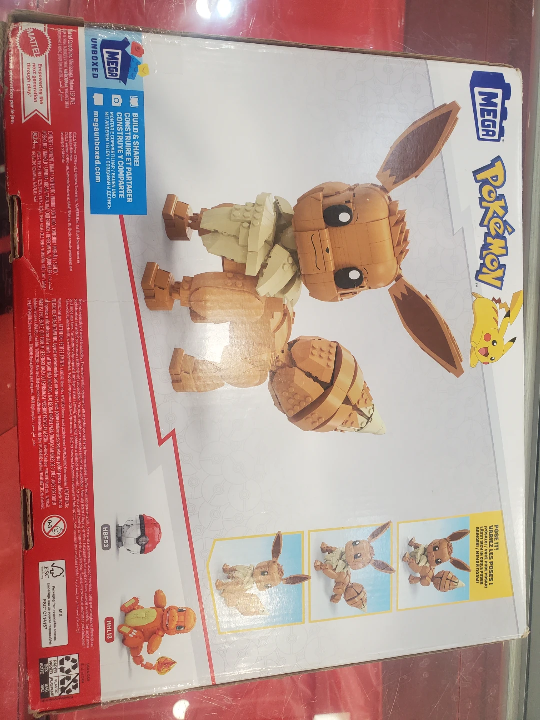 Mega Construx Pokémon Jumbo Eevee Building Set - photo 2