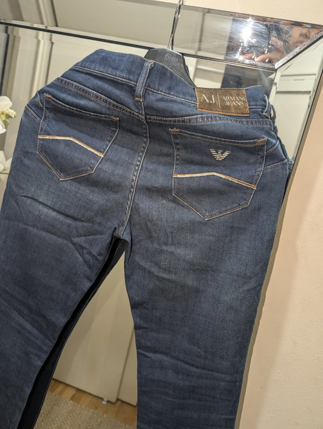 Armani Jeans Dark Wash Straight Leg Denim - photo 3
