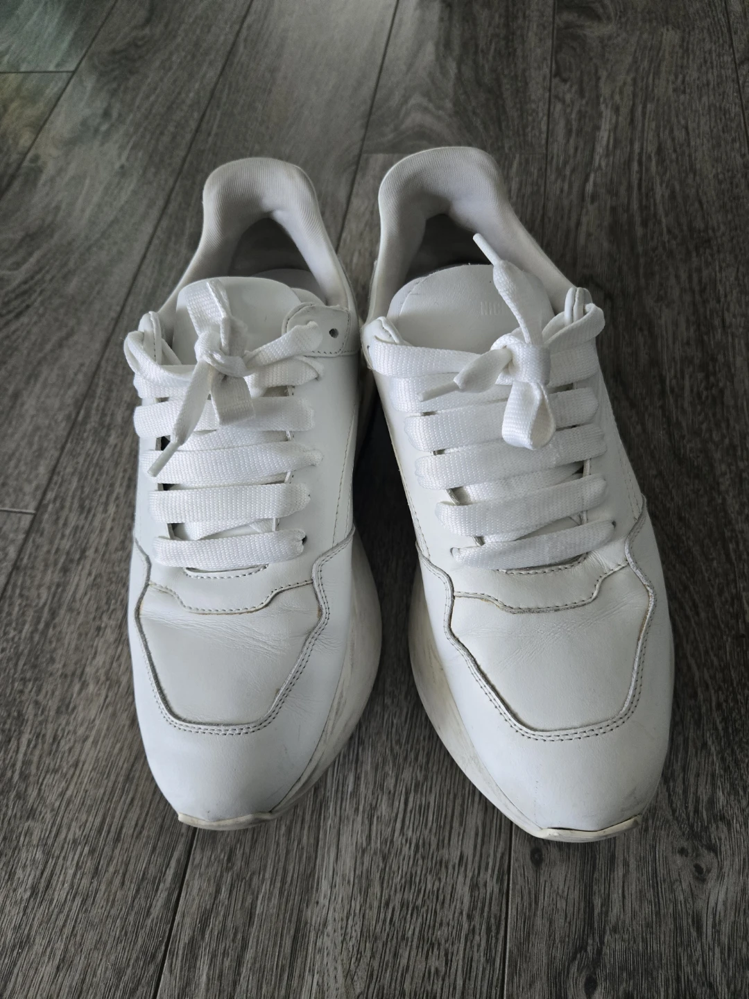 Nicholas Kirkwood White Leather Sneakers - Size 39 - photo 4