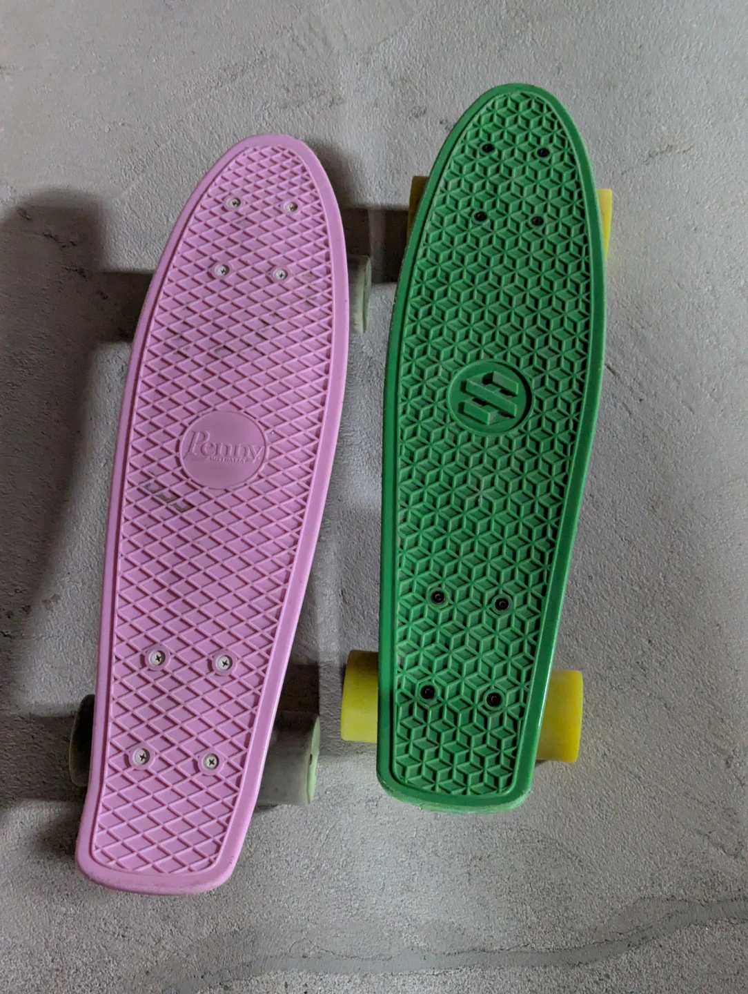 Penny Skateboards - Pink and Green