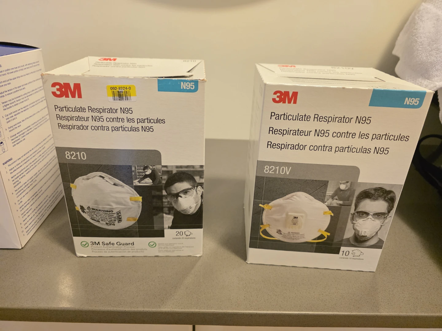 3M N95 Particulate Respirators - 20 count box - photo 3