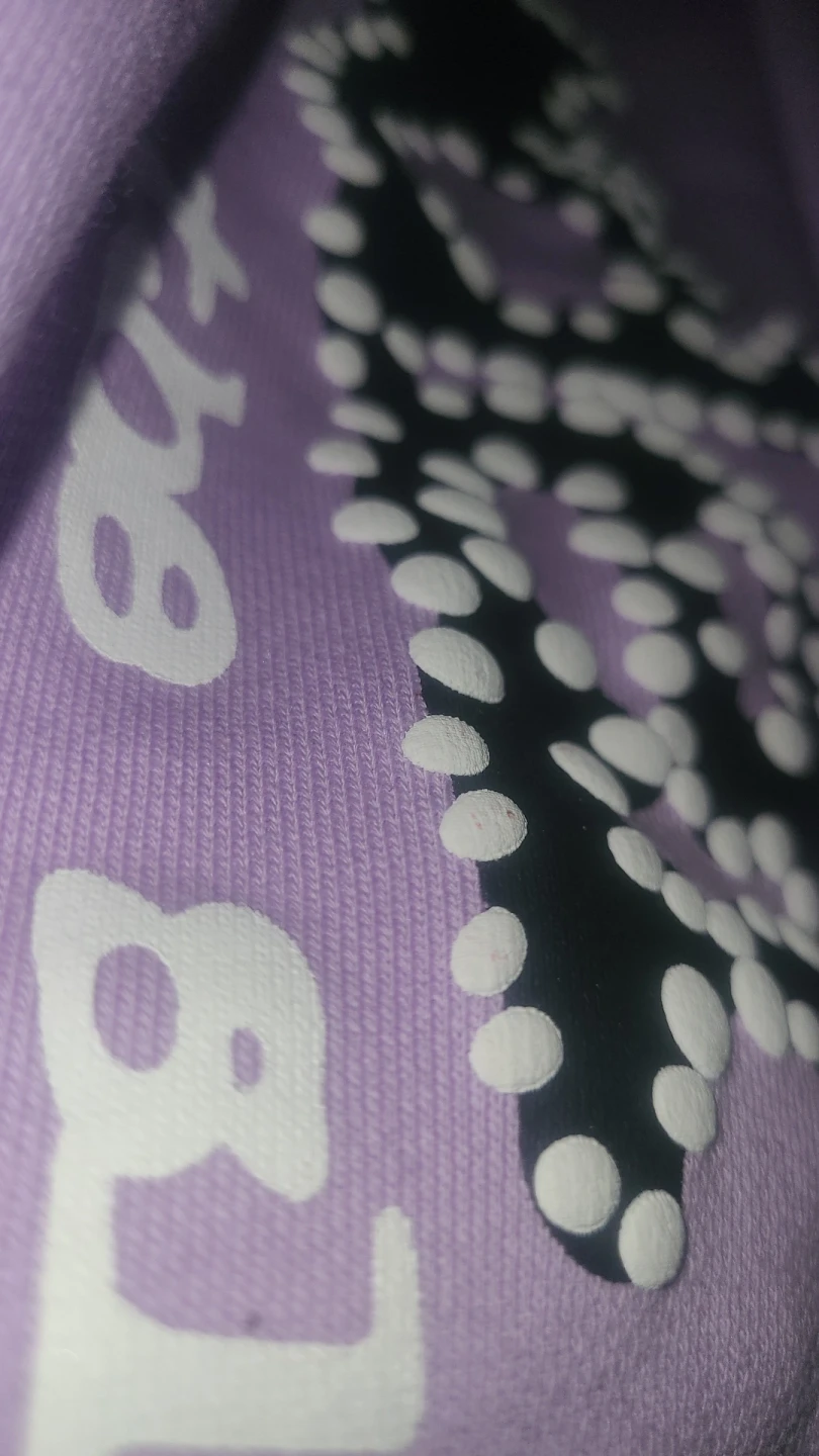 Sp5der Purple Tracksuit sz large mens - photo 2