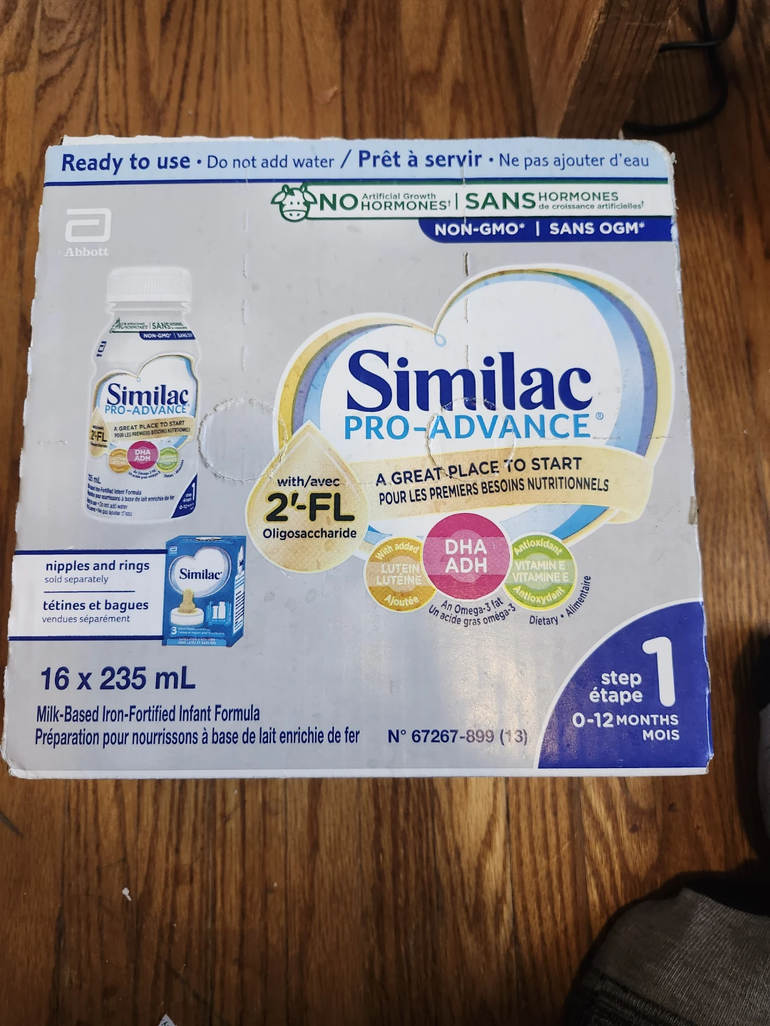 Similac Pro-Advance Infant Formula, 16 x 235 mL