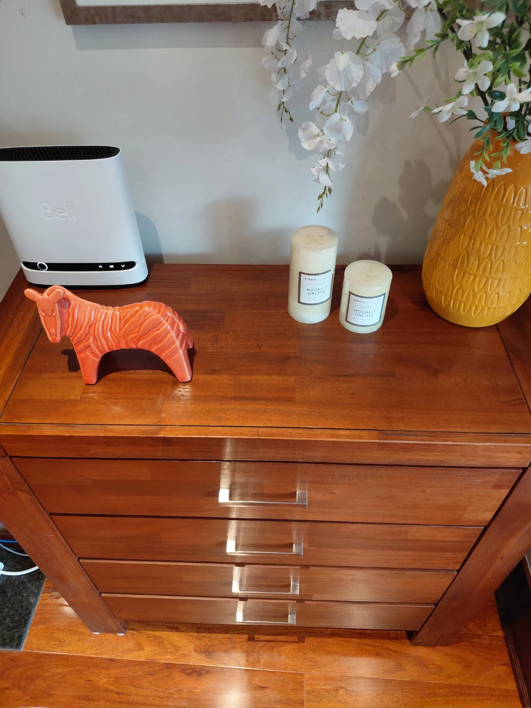 Wooden Dresser with Four Drawers - photo 2