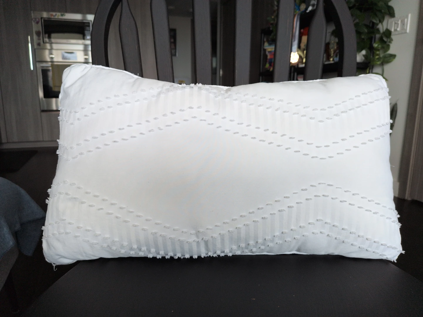 White Decorative Throw Pillow