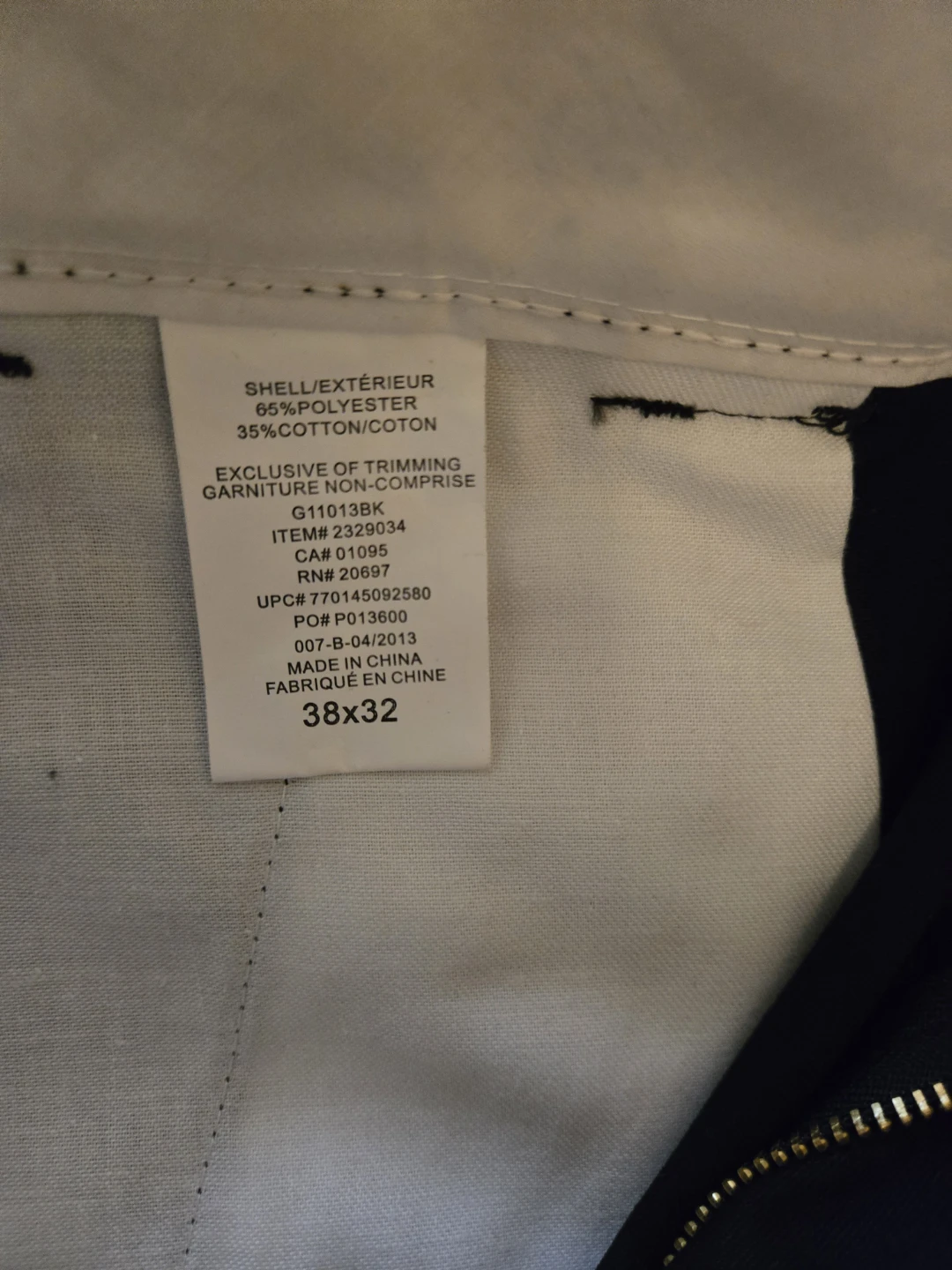 Dickies Black Work Pants 38x32 - photo 2
