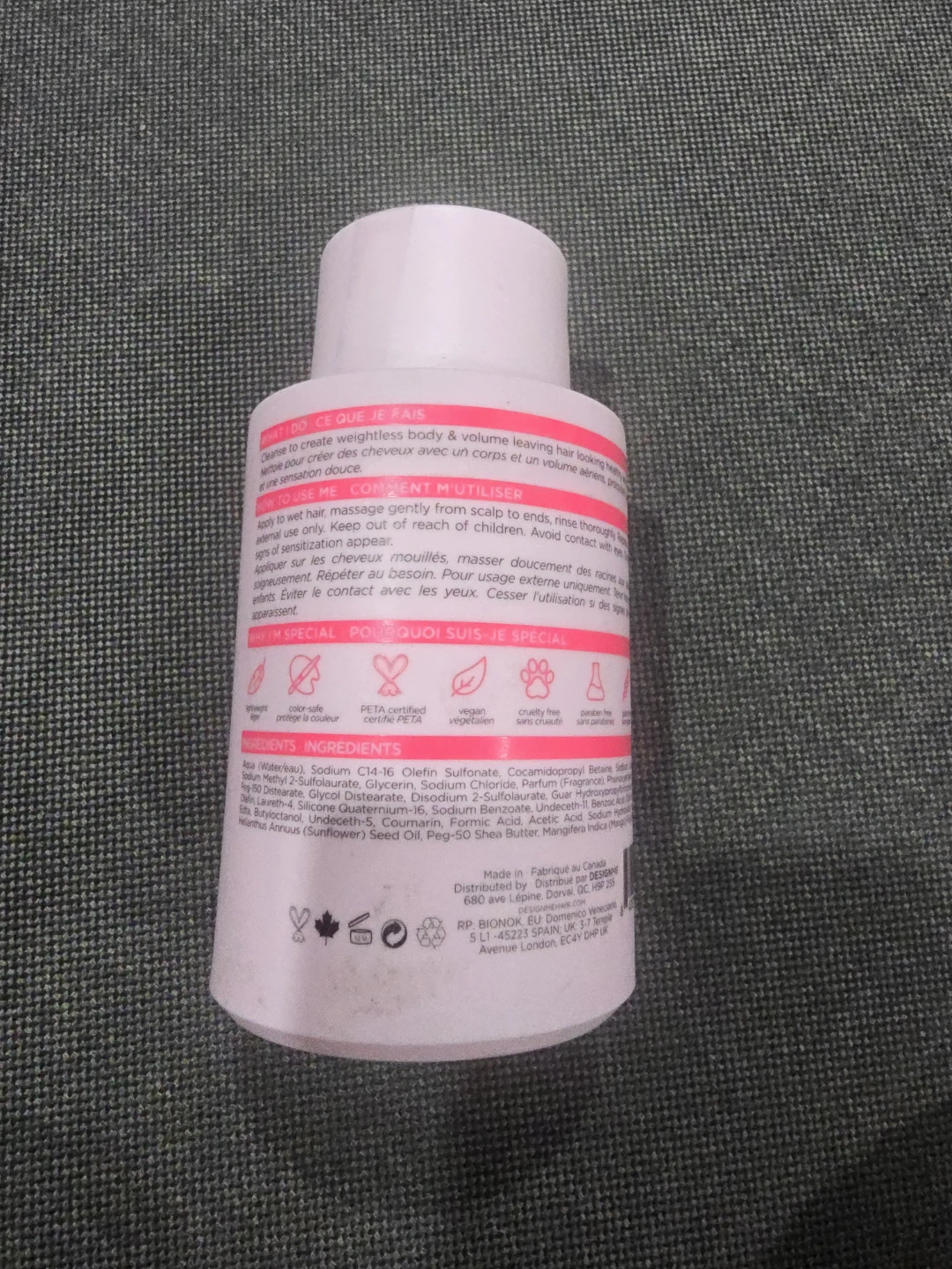 DESIGN.ME PUFF.ME Volumizing Shampoo 300ml - photo 2