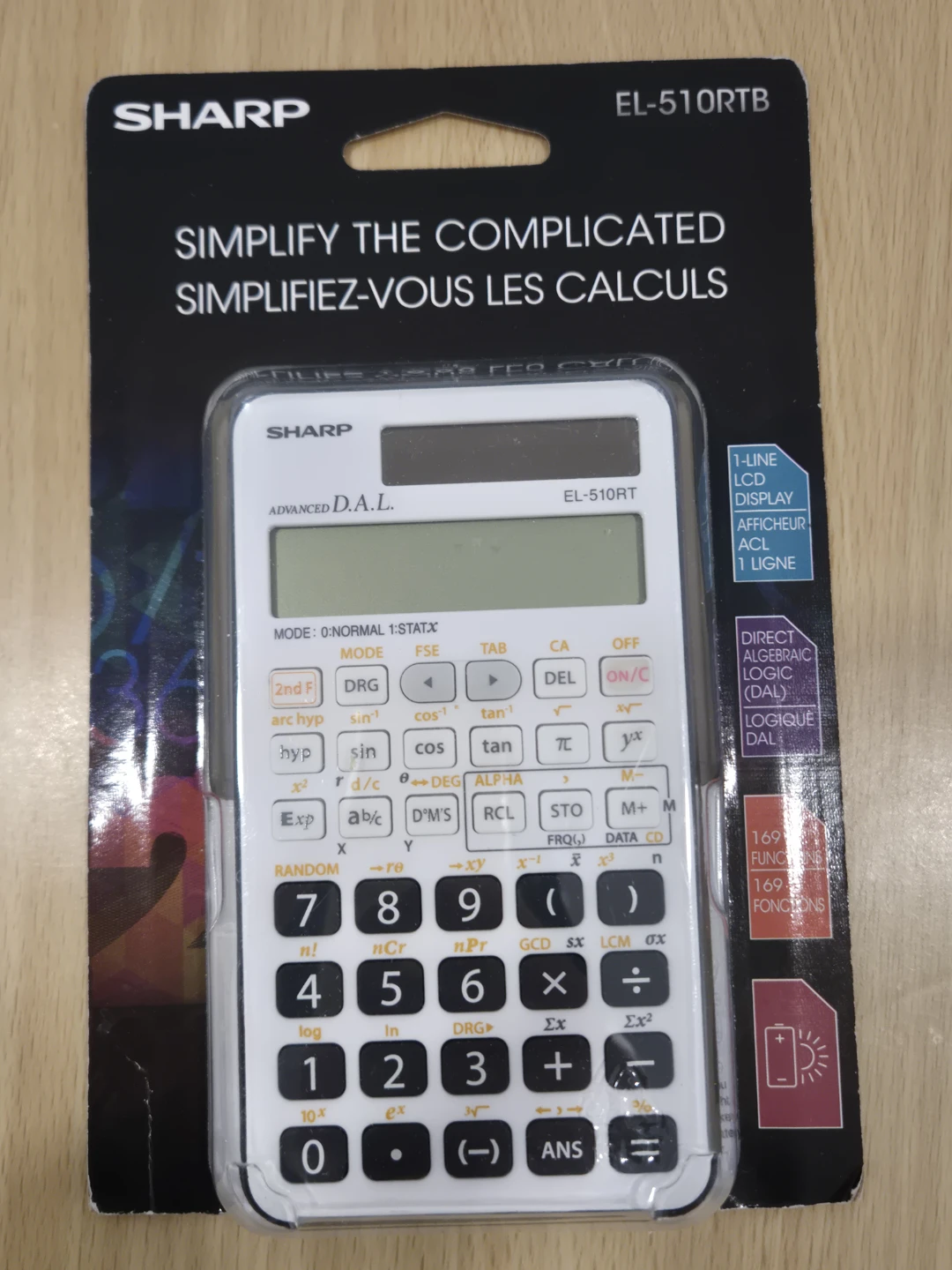 Sharp EL-510RT Scientific Calculator
