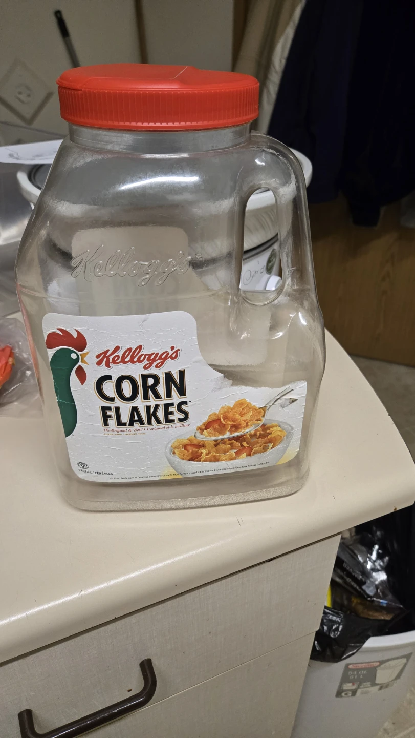 Kellogg's Corn Flakes Cereal Container