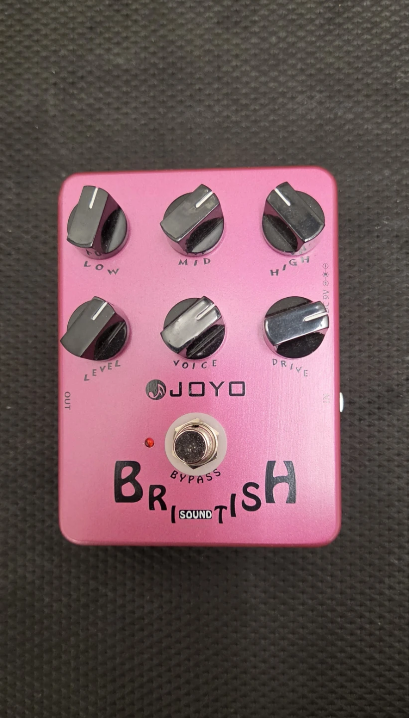 JOYO British Sound Distortion Guitar Pedal