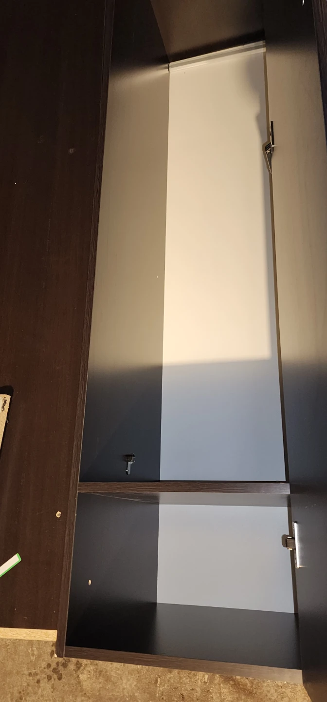Dark Brown Storage Cabinet Unit
