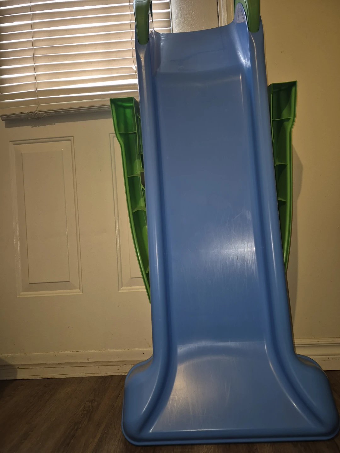Little Tikes Fold 'n Store Indoor/Outdoor Blue Green Slide - photo 4