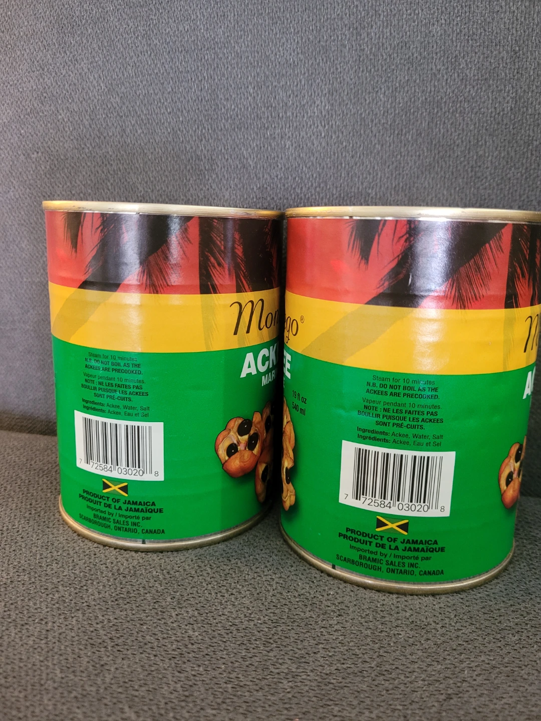 Montego Ackees in Brine - 2 x 19 fl oz cans - photo 2