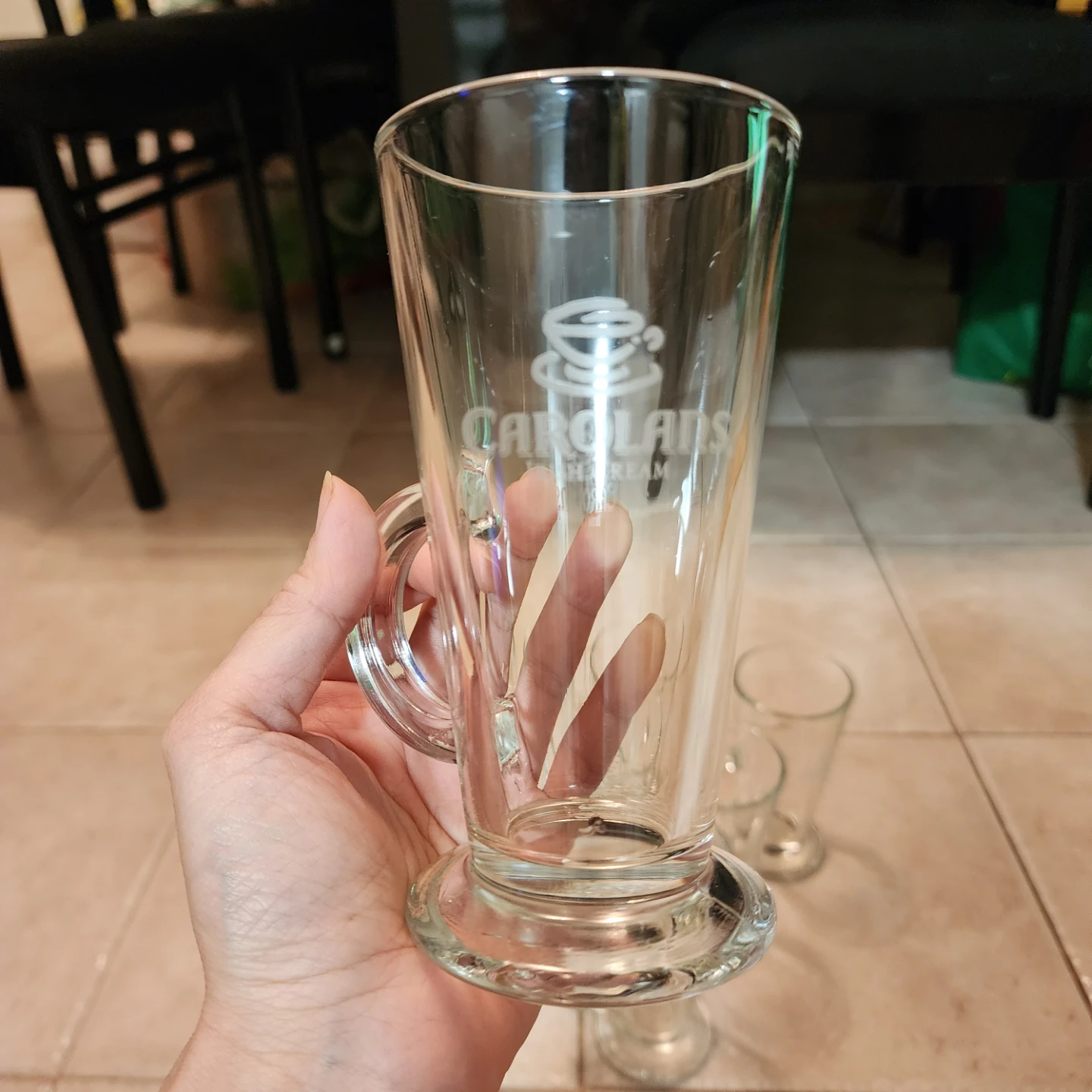 Set of 9 Carolans Irish Cream Latte Glasses