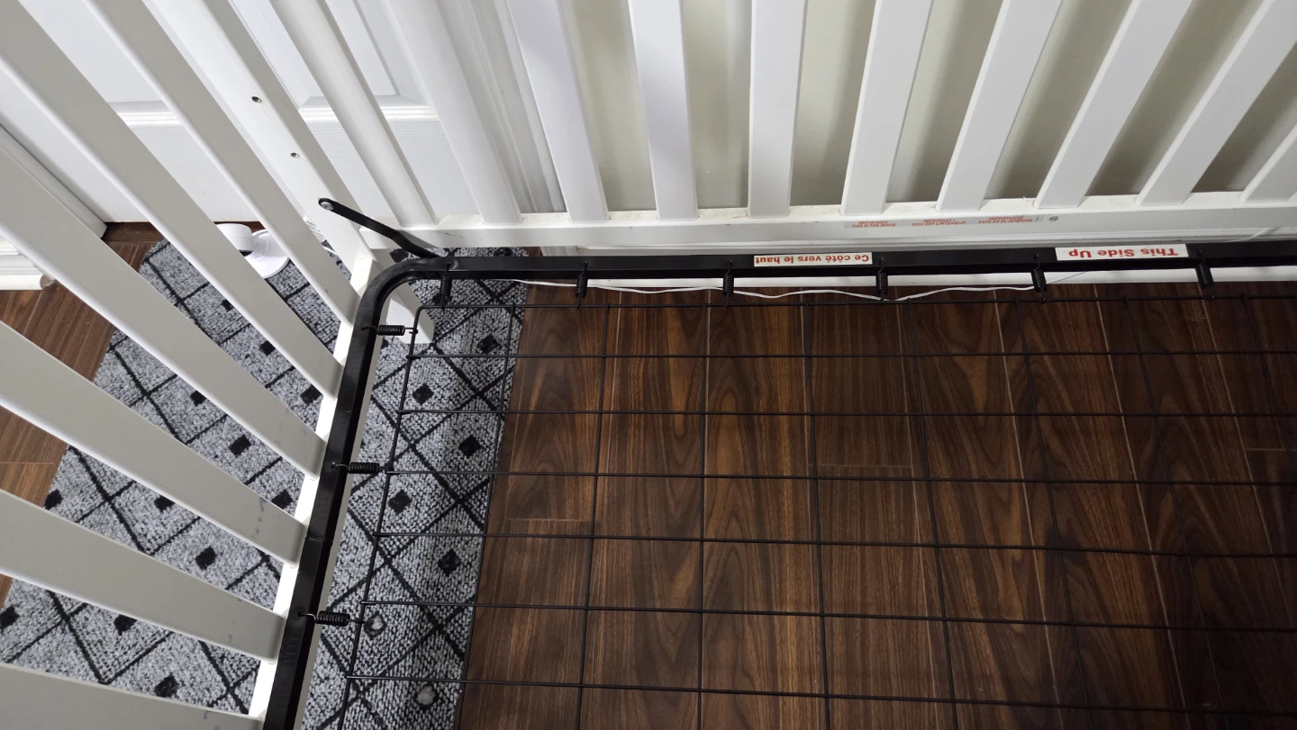 Graco White Convertible Crib with Safety 1st Double Mattress - photo 5