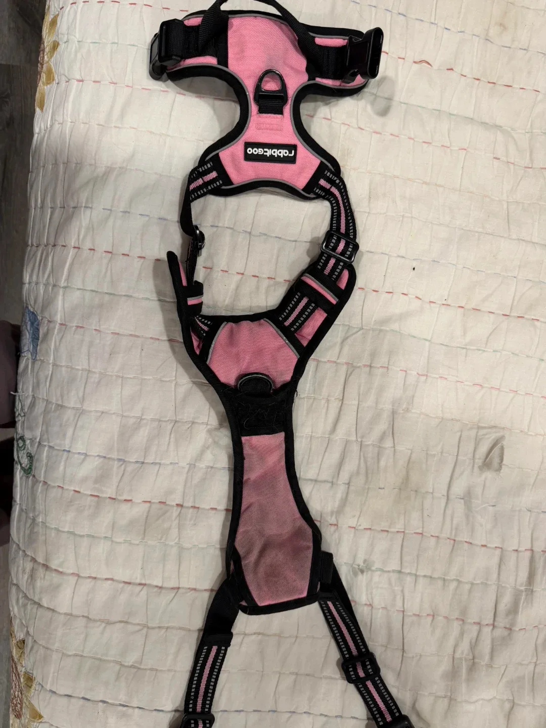 RABBITGOO Dog Harness Pink