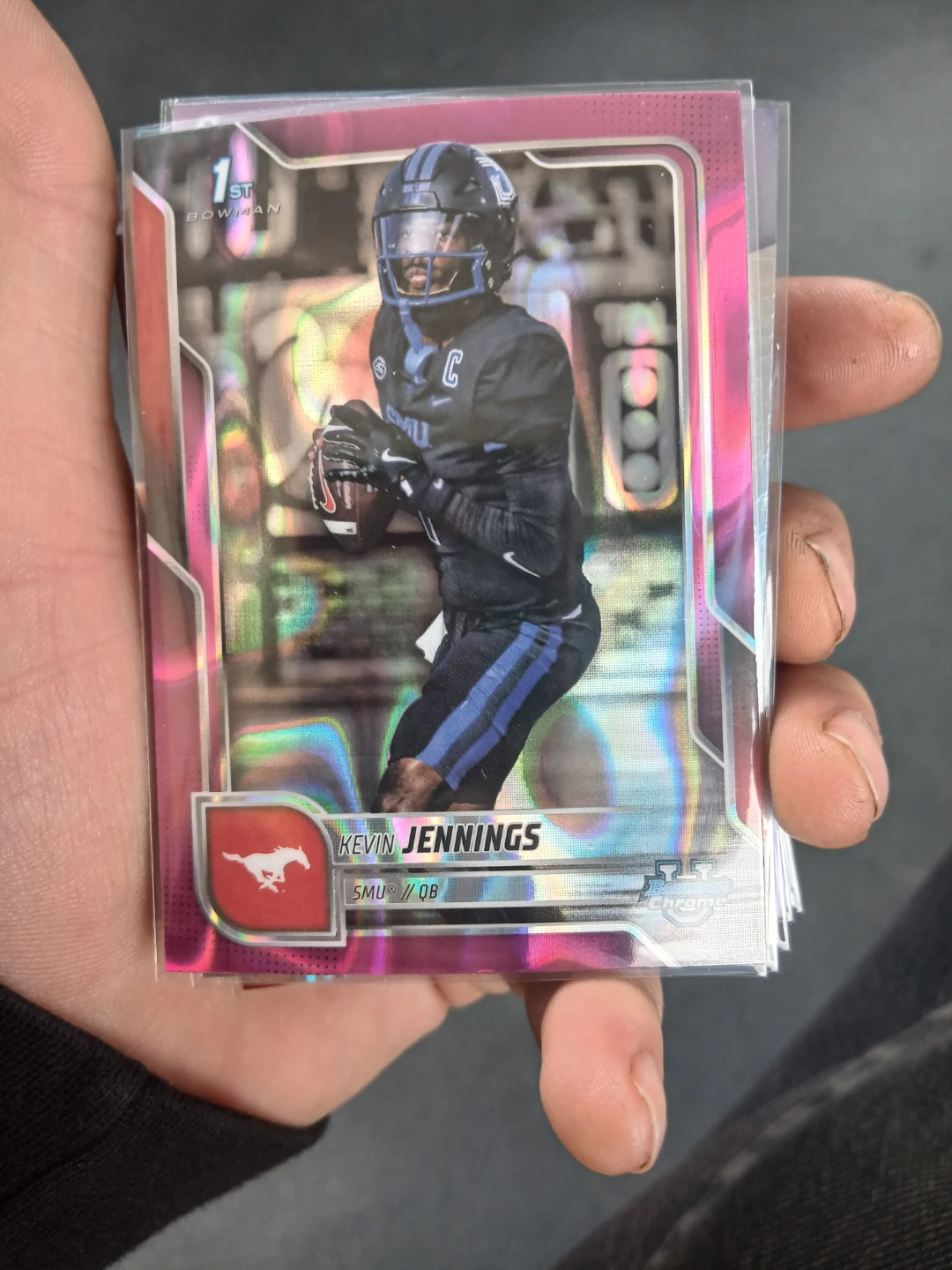 1st Bowman Chrome Football Cards Lot - photo 3