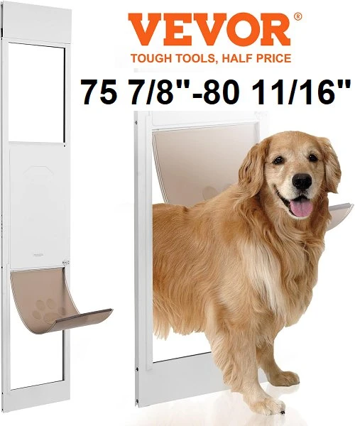 🐶 Brand New Vevor Dog Door for Sliding Glass Doors