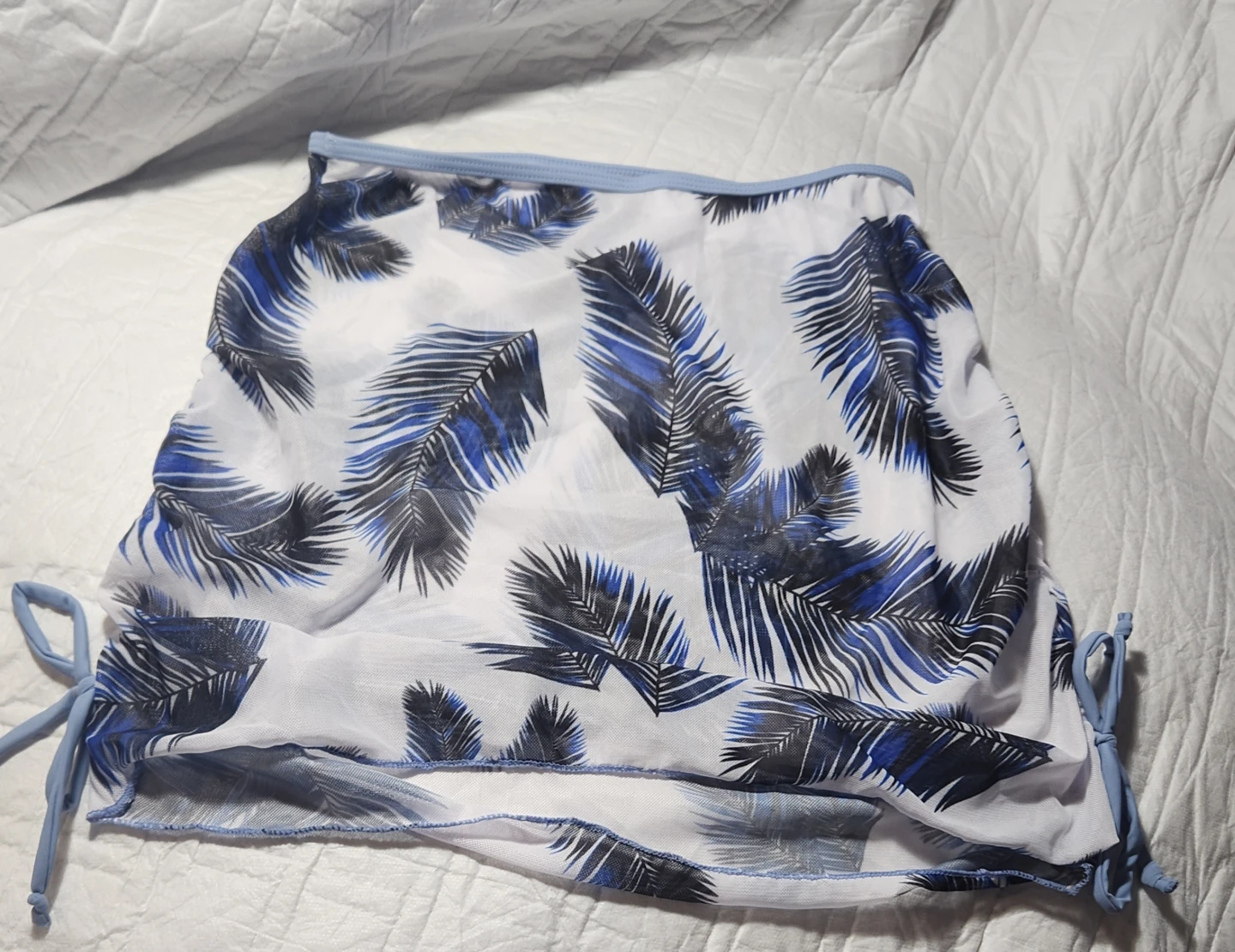 Sheer Swim Cover-Up Skirt - photo 2