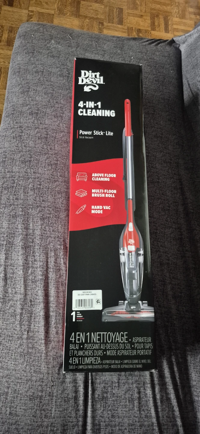 Dirt Devil 4-in-1 Power Stick Lite Stick Vacuum