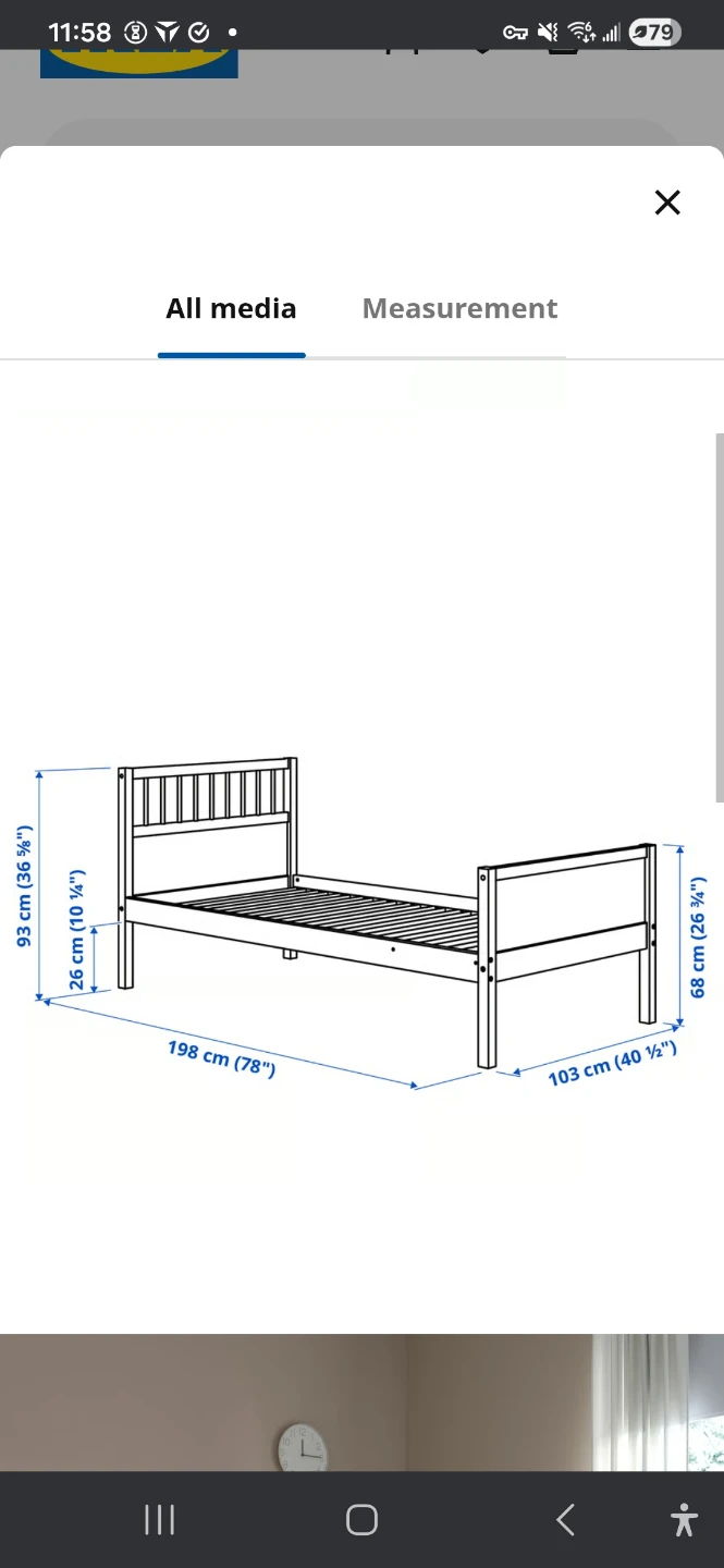 IKEA SMYGA Bed Frame with Storage, Light Gray, Twin - photo 3