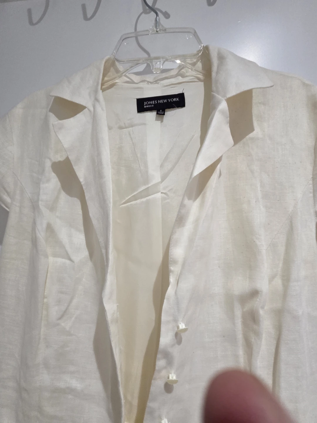 Jones New York Cream Eyelet Dress - photo 3
